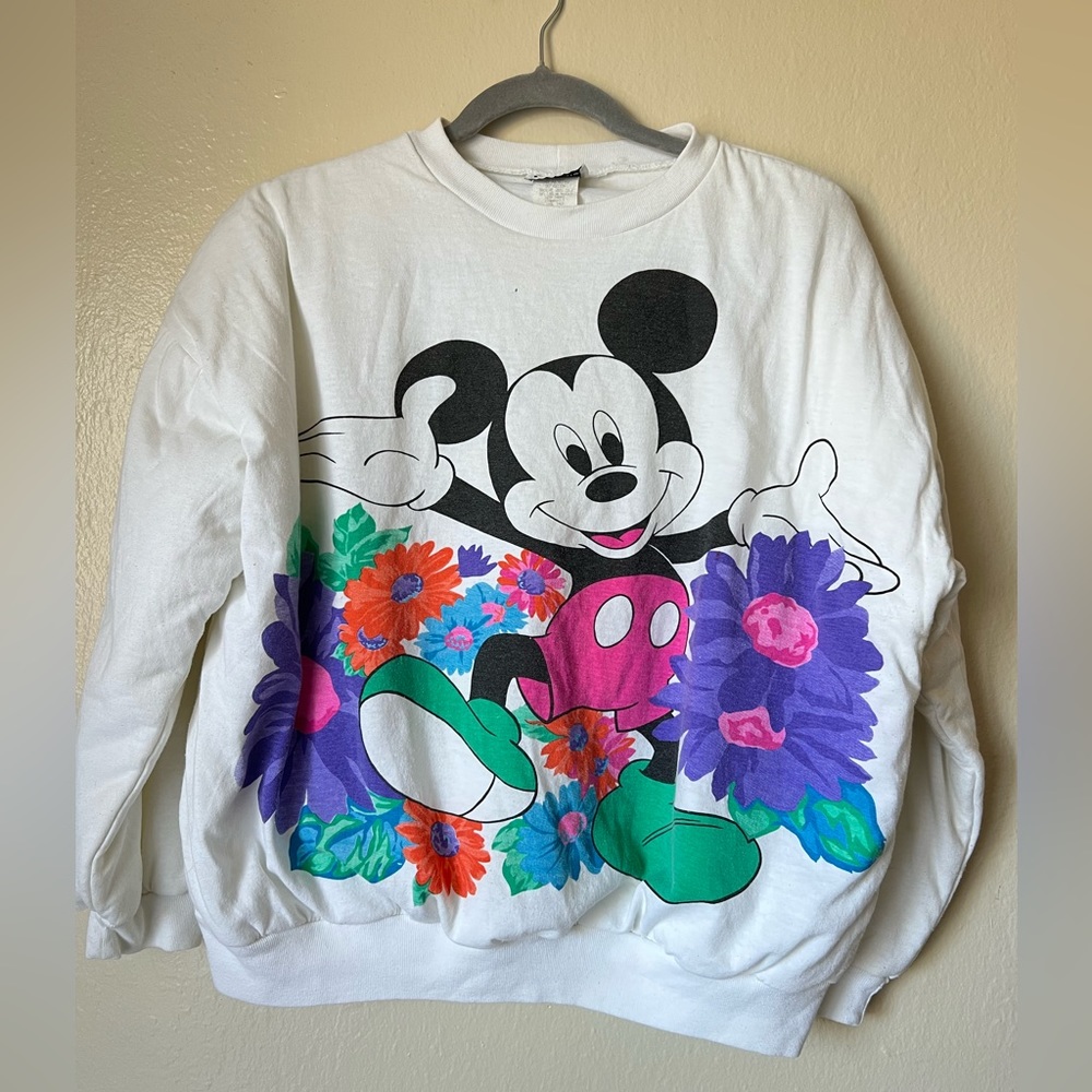 Vintage Mickey Mouse Jerry Leigh Crewneck